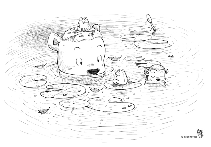 呼呼小哈-和青蛙聊天