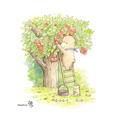 呼呼和小哈－蘋果有幾個