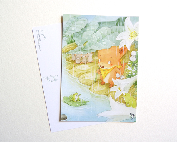 fb 2016明信片照／小河草弄2