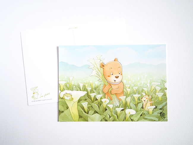 2019小森林日日明信片-海芋