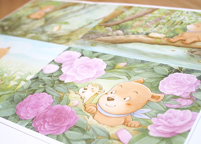 2019小森林日日明信片組